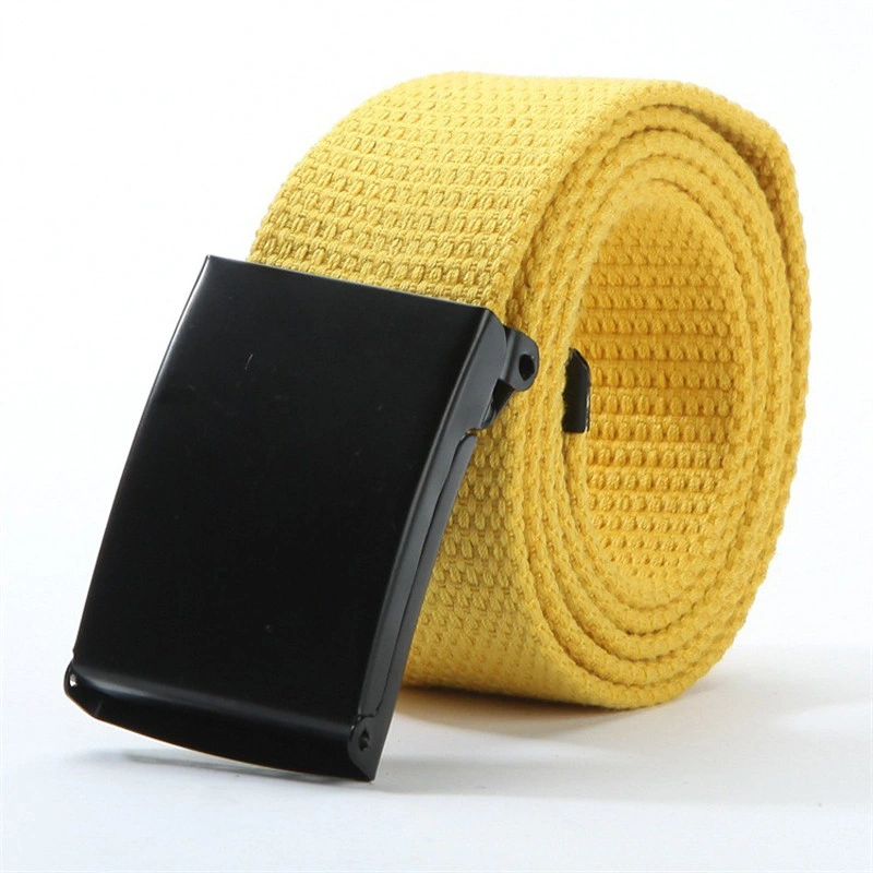 Wholesale Factory Price Unisex Breathable Fabric Webbing Belt