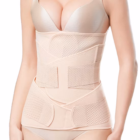 Soutien post-partum 3 en 1 - Ceinture ventrale/taille/bassin de récupération